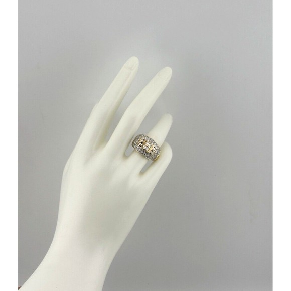 2ctw Baguette & Round Diamond Channel Set Band Ring in 18K Yellow Gold Size 7.5 - Picture 14 of 14